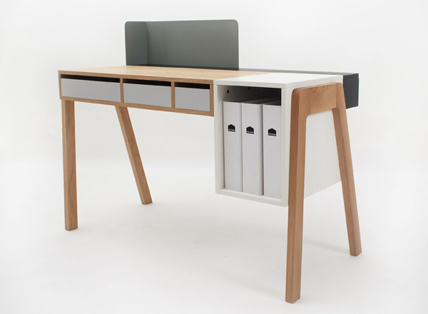 Multifunctional Capa Desk by Reinhard Dienes
