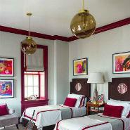 Interior Feature: Painted Ceiling Crown Molding