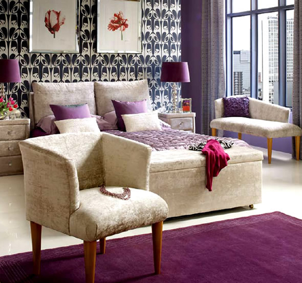 Purple Color Schemes for Home Design