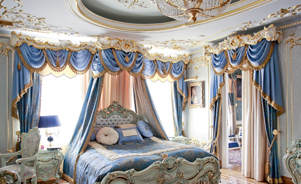 Rococo-Inspired Bedroom Design Ideas