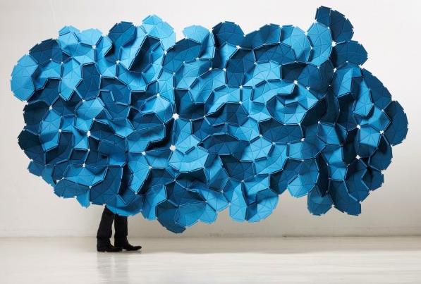 Carpet-cloud by Ronan and Erwan Bouroullec