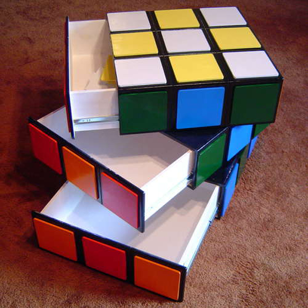 Rubik's Cube Chest of Drawers