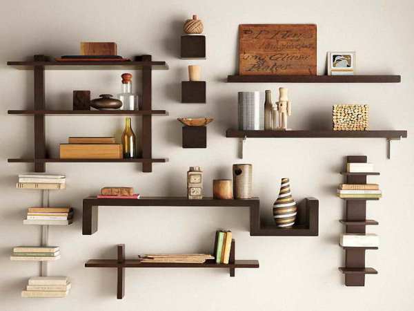 Shelves decoration