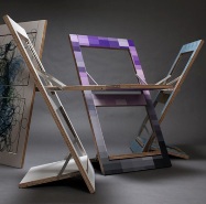 Sleek & Artful Folding Chairs From Ambivalenz