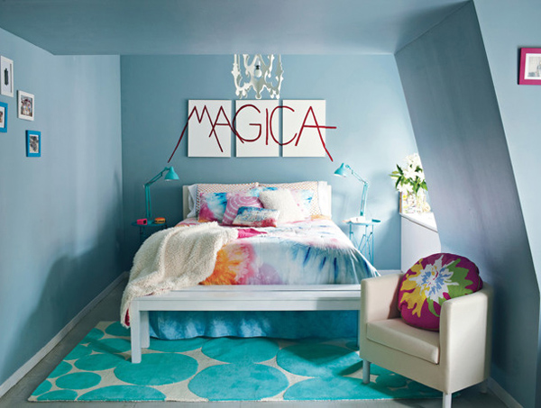 Stylish Colorful Teen Room Design Ideas