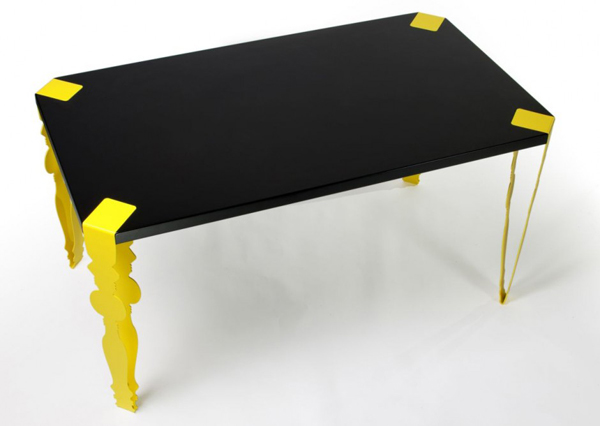 Traditional-Modern Flab Table