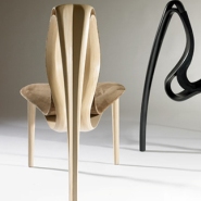 Twirling Wood Furniture by Joseph Walsh