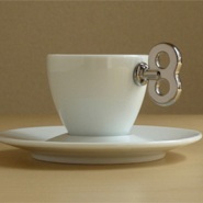 Unusual Coffee Cup ‘Power for Brain’ by Shinobu Koizumi