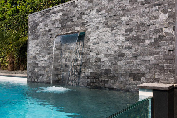 Water Features: Swimming Pool Waterfalls