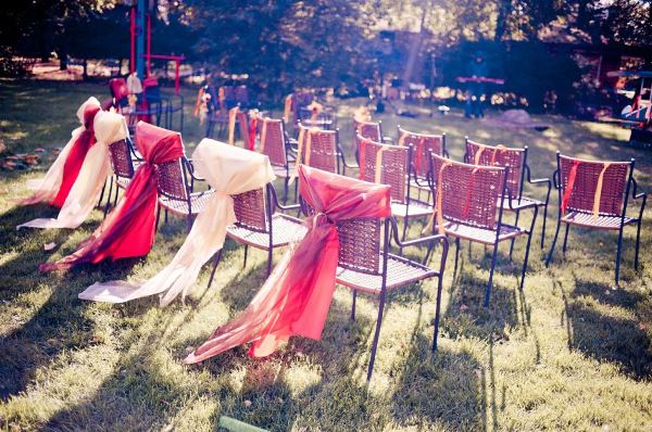 Outdoor decoration for wedding