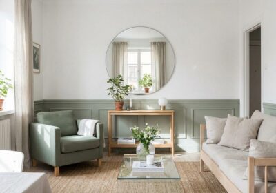 Using color in small spaces to create depth