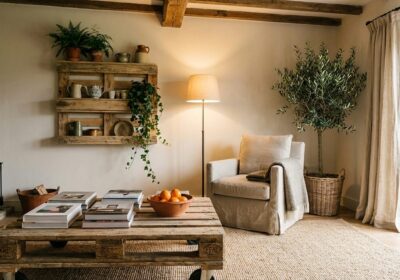 Pallet decor ideas for rustic home styling