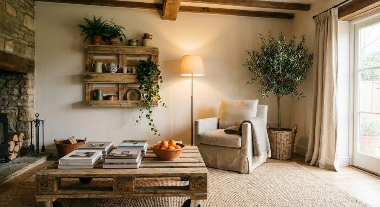 Pallet decor ideas for rustic home styling