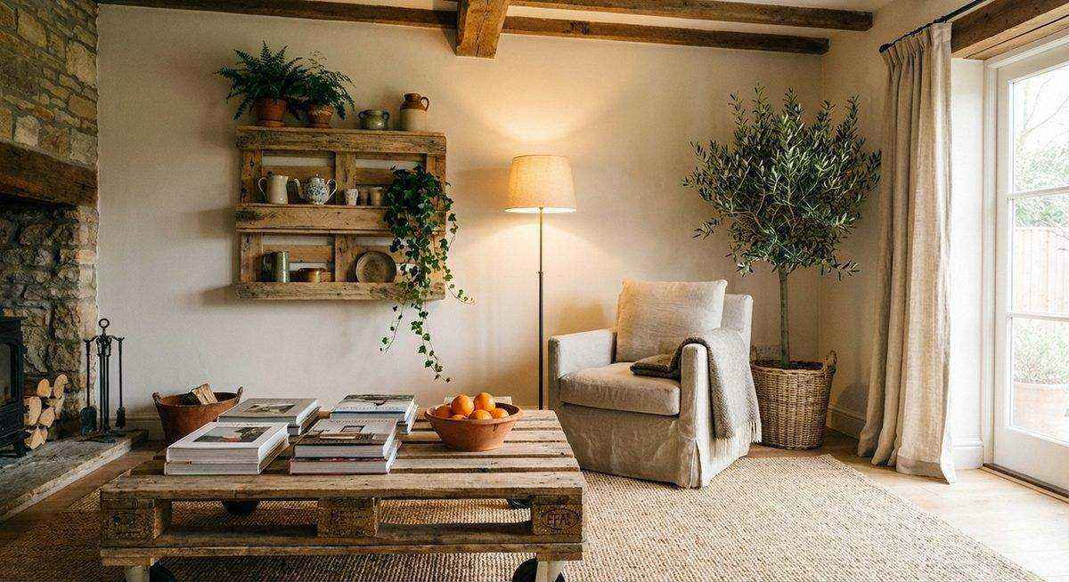Pallet decor ideas for rustic home styling